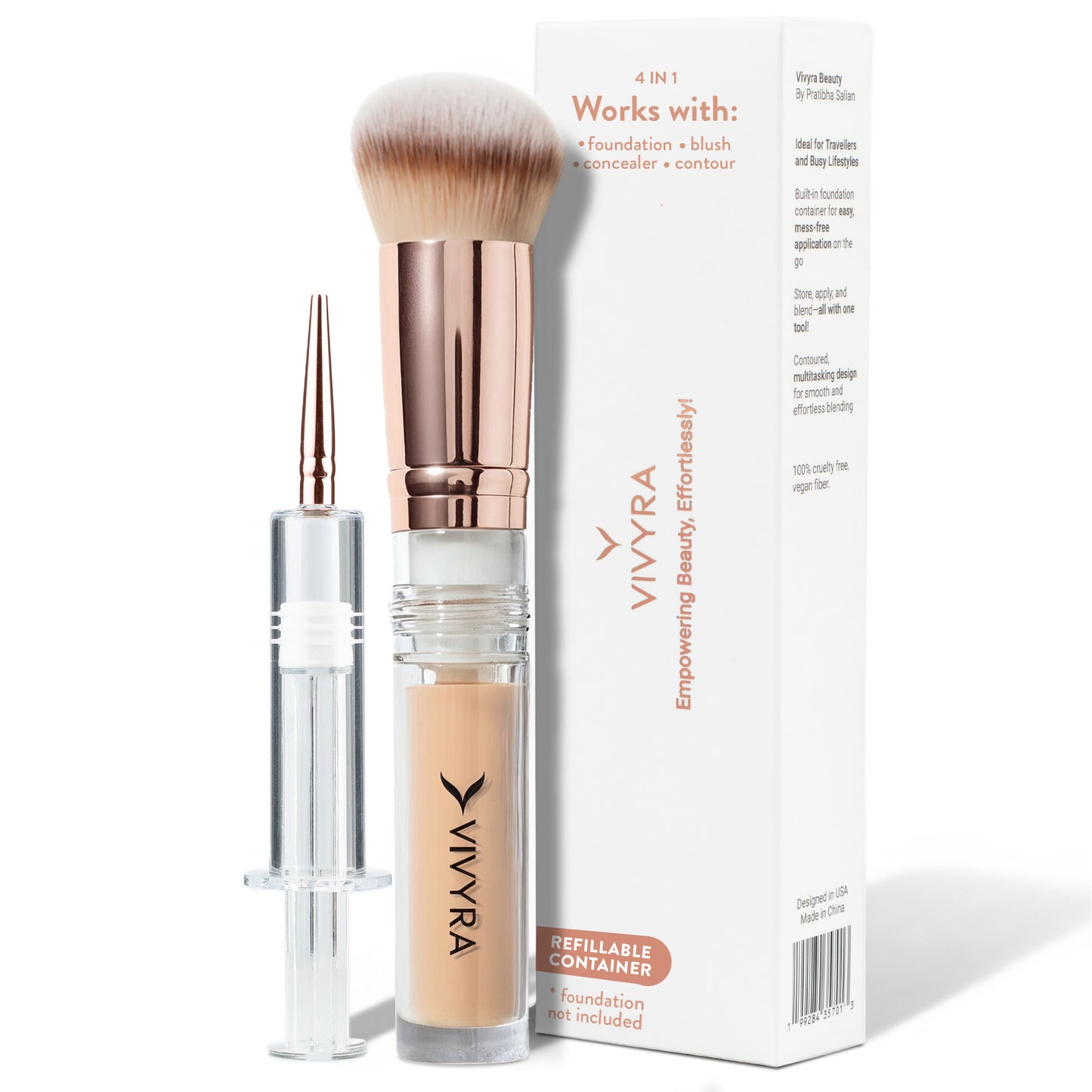 Vivyra Multitasking Face Brush