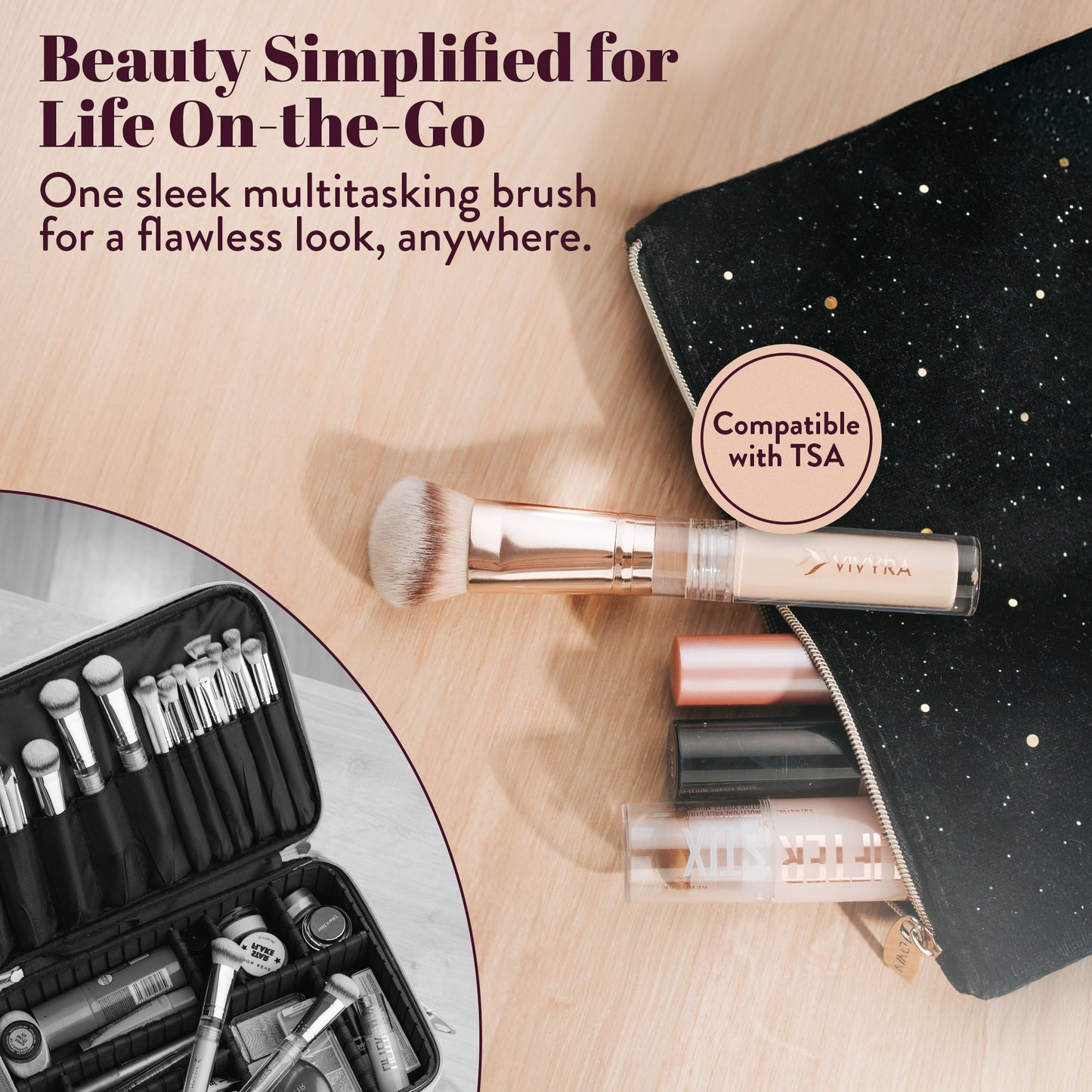 Vivyra Multitasking Face Brush