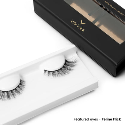 Vivyra FELINE FLICK Eyelashes - HOODED ALMOND EYES