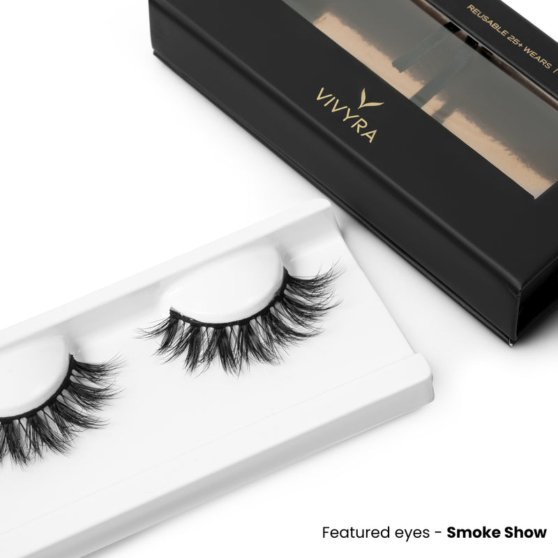Vivyra  SMOKE SHOW Eyelashes- BIG ROUND EYES