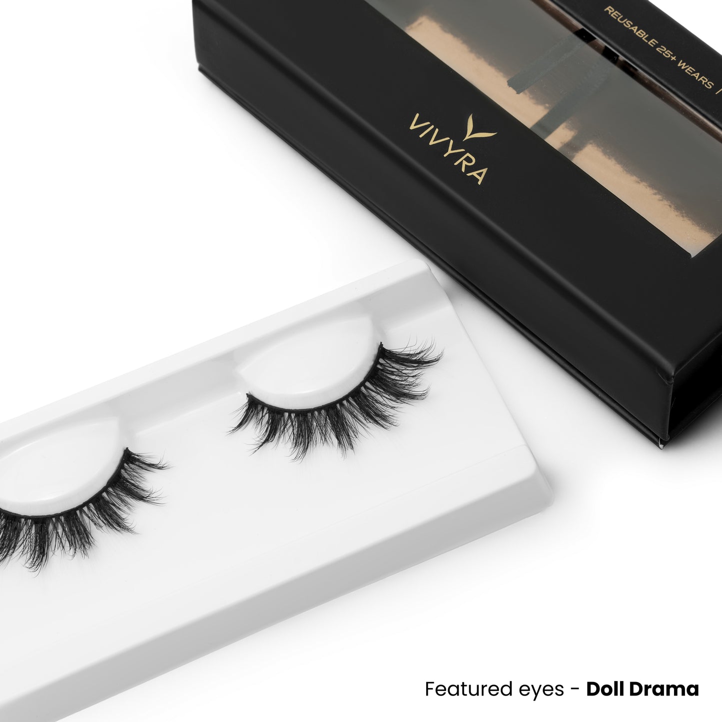 Vivyra DOLL DRAMA Eyelashes - NON HOODED DEEP SET EYES