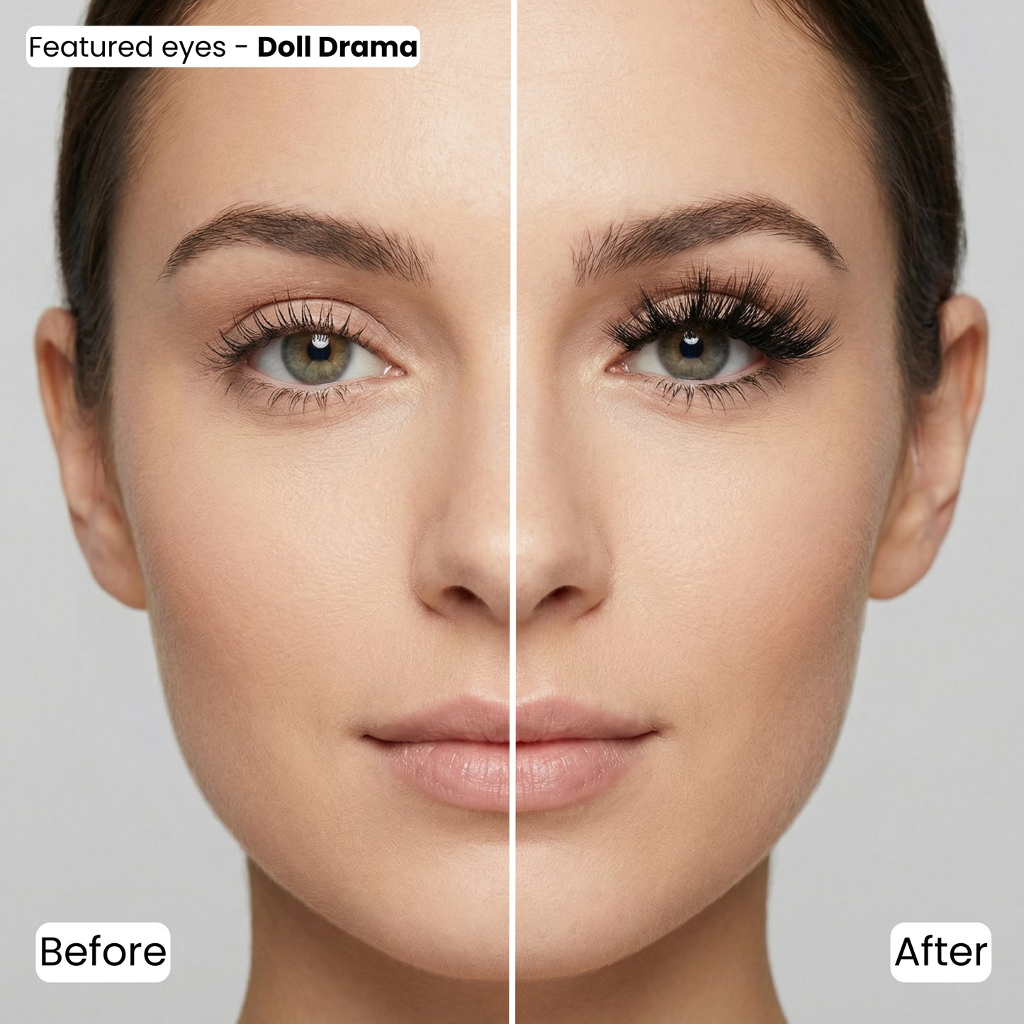 Vivyra DOLL DRAMA Eyelashes - NON HOODED DEEP SET EYES