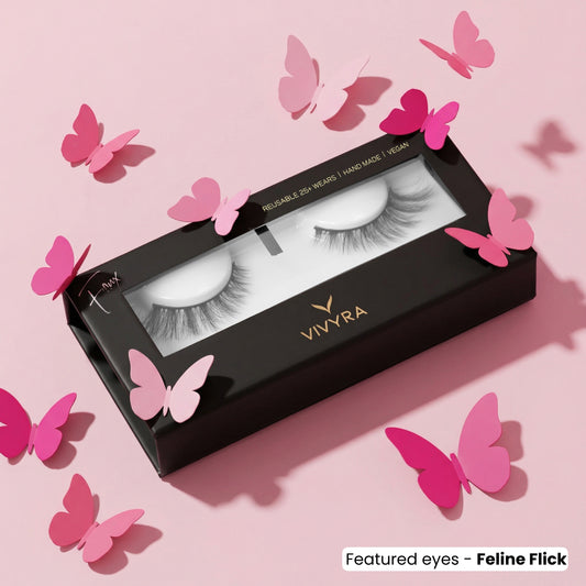 Vivyra FELINE FLICK Eyelashes - HOODED ALMOND EYES