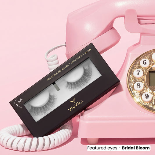 Vivyra  BRIDAL BLOOM Eyelashes - ALMOND EYES