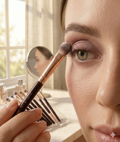 Vivyra Eye Artistry Set – 9 Pc Professional Eye Makeup Brush Set