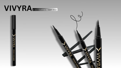 Vivyra 2-in-1 Eyeliner & Lash Glue