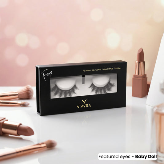 Vivyra BABY DOLL Eyelashes - DEEP SET HOODED EYES