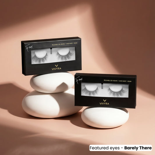 Vivyra BARELY THERE Eyelashes - DOWNTURNED EYES & PROTRUDING EYES