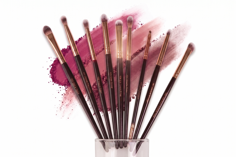 Vivyra Eye Artistry Set – 9 Pc Professional Eye Makeup Brush Set