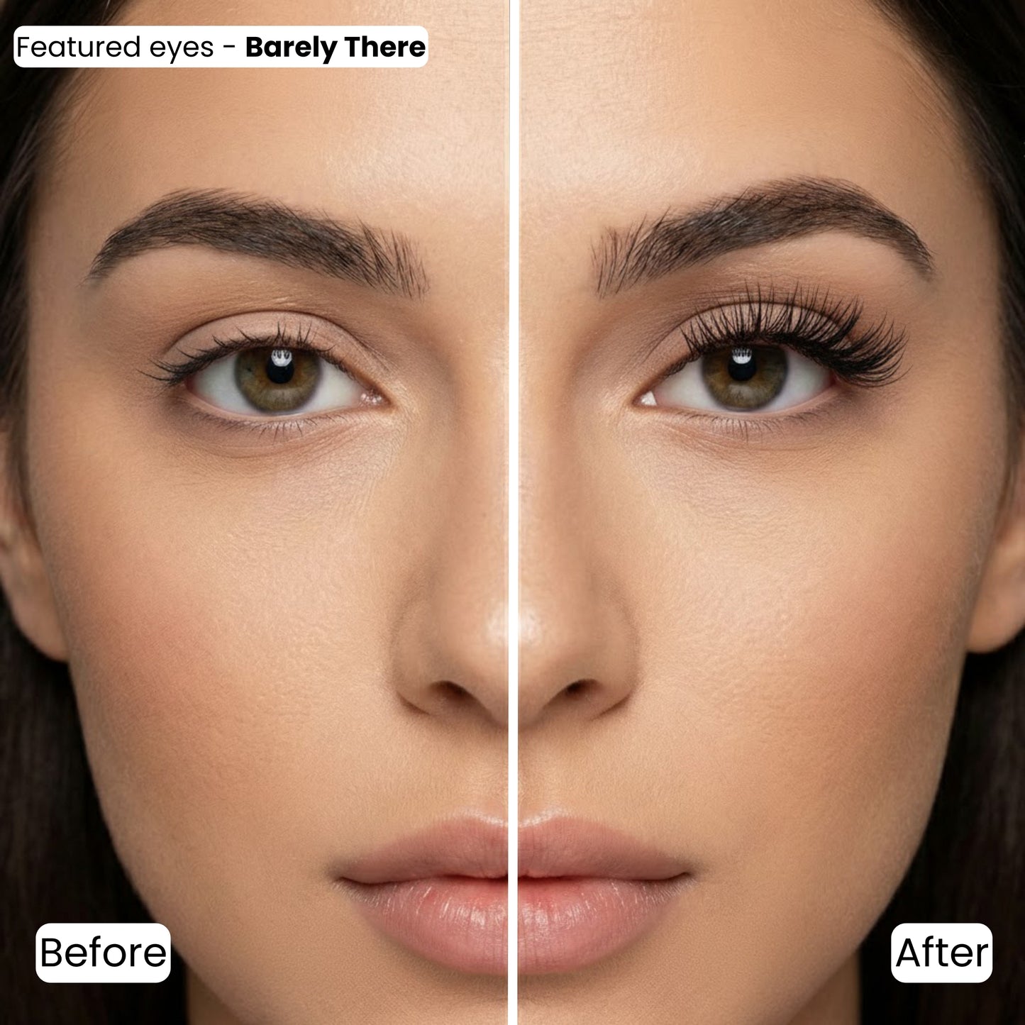 Vivyra BARELY THERE Eyelashes - DOWNTURNED EYES & PROTRUDING EYES