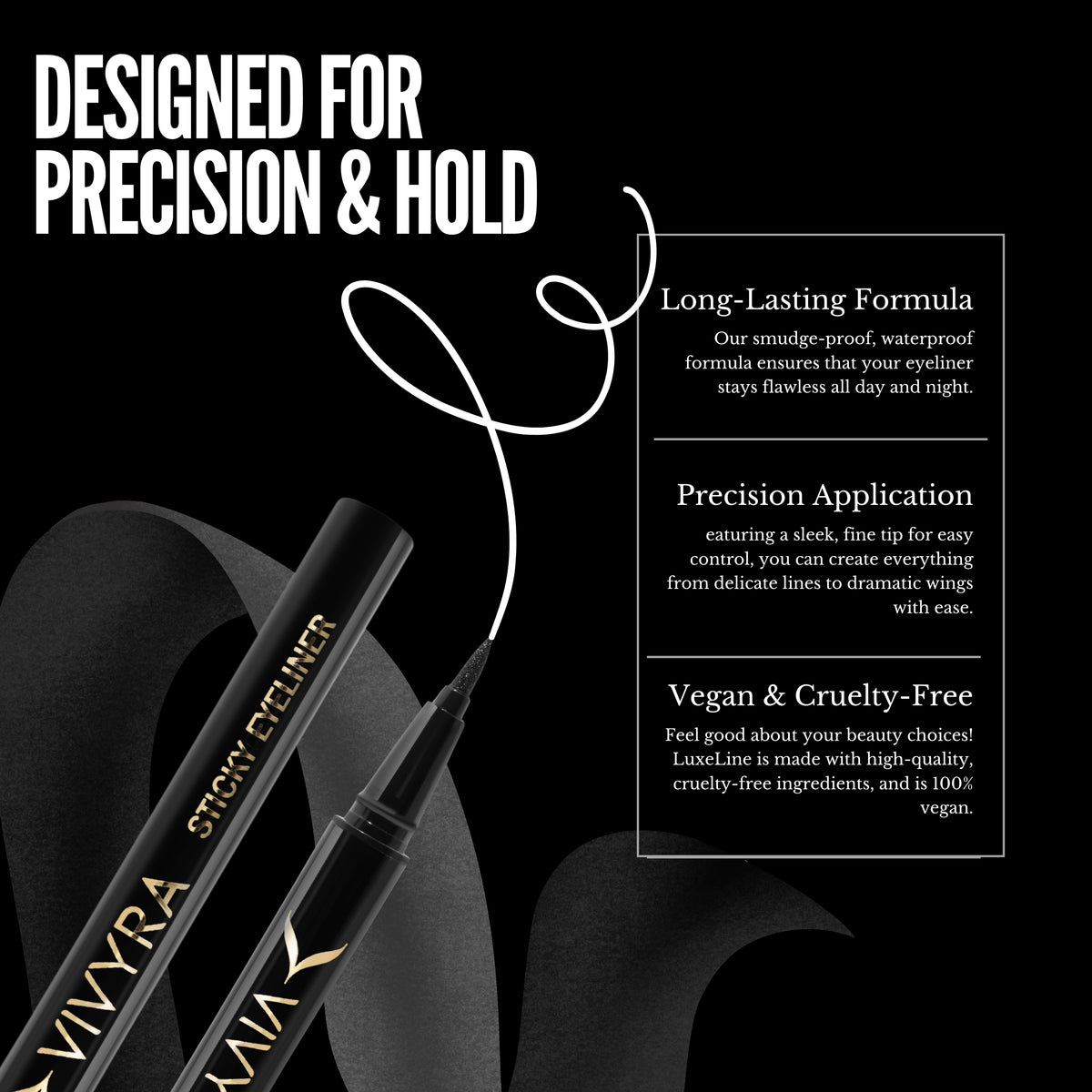 Vivyra 2-in-1 Eyeliner & Lash Glue