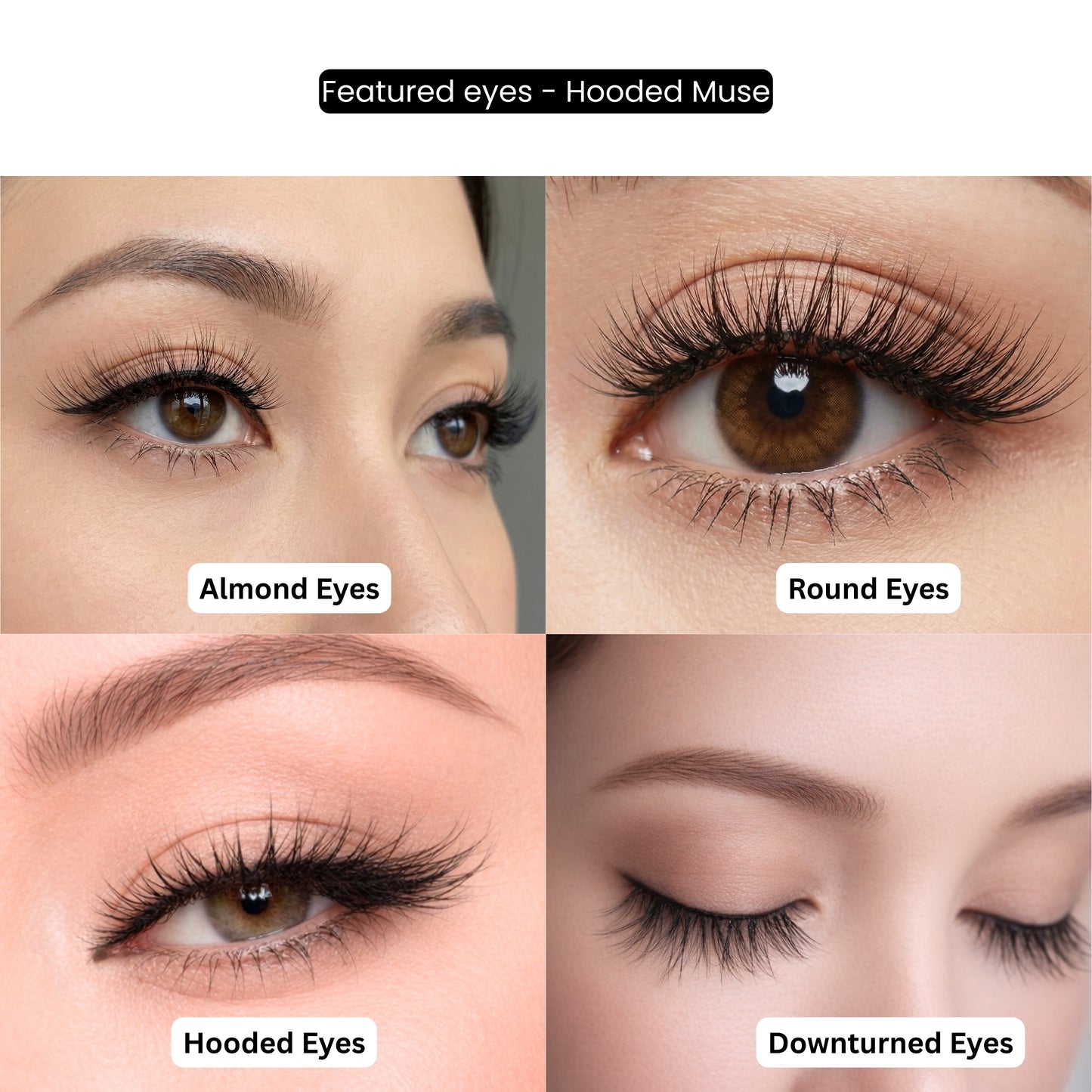 Vivyra  HOODED MUSE Eyelashes - HOODED EYES