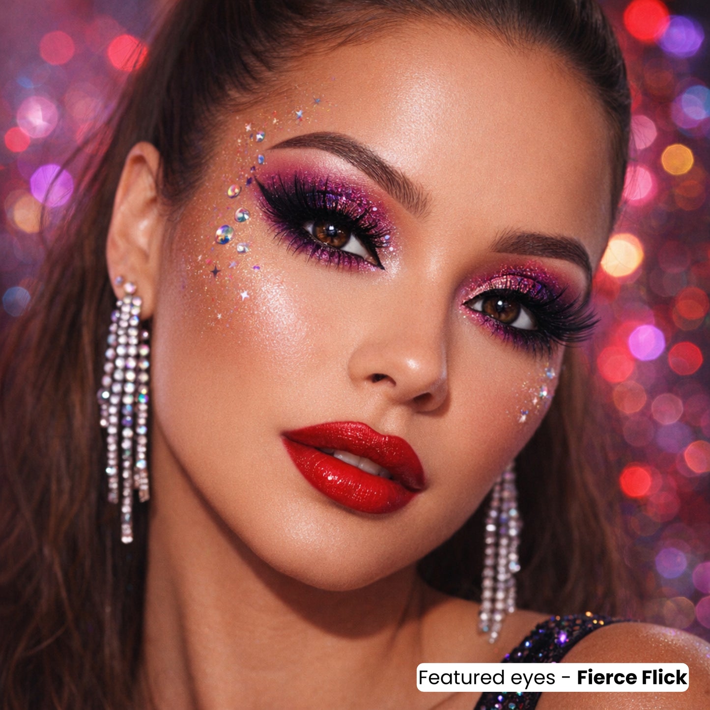 Vivyra FIERCE FLICK Eyelashes - Cat Eyelashes for Almond Eyes