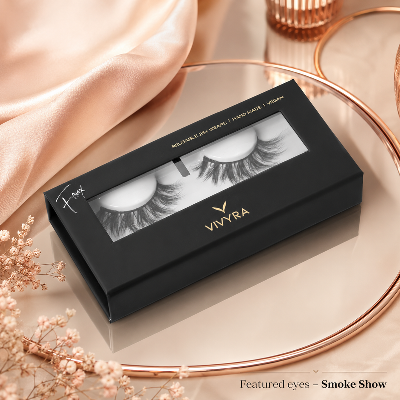 Vivyra  SMOKE SHOW Eyelashes- BIG ROUND EYES
