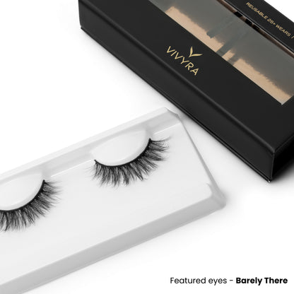 Vivyra BARELY THERE Eyelashes - DOWNTURNED EYES & PROTRUDING EYES