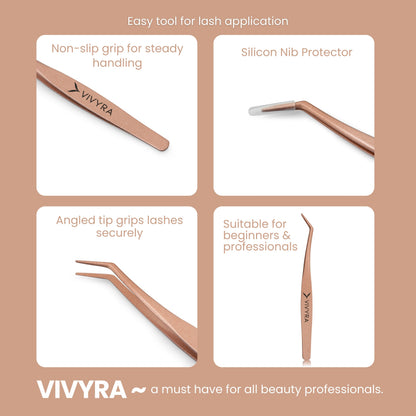 Vivyra Professional Lash Applicator Tweezer