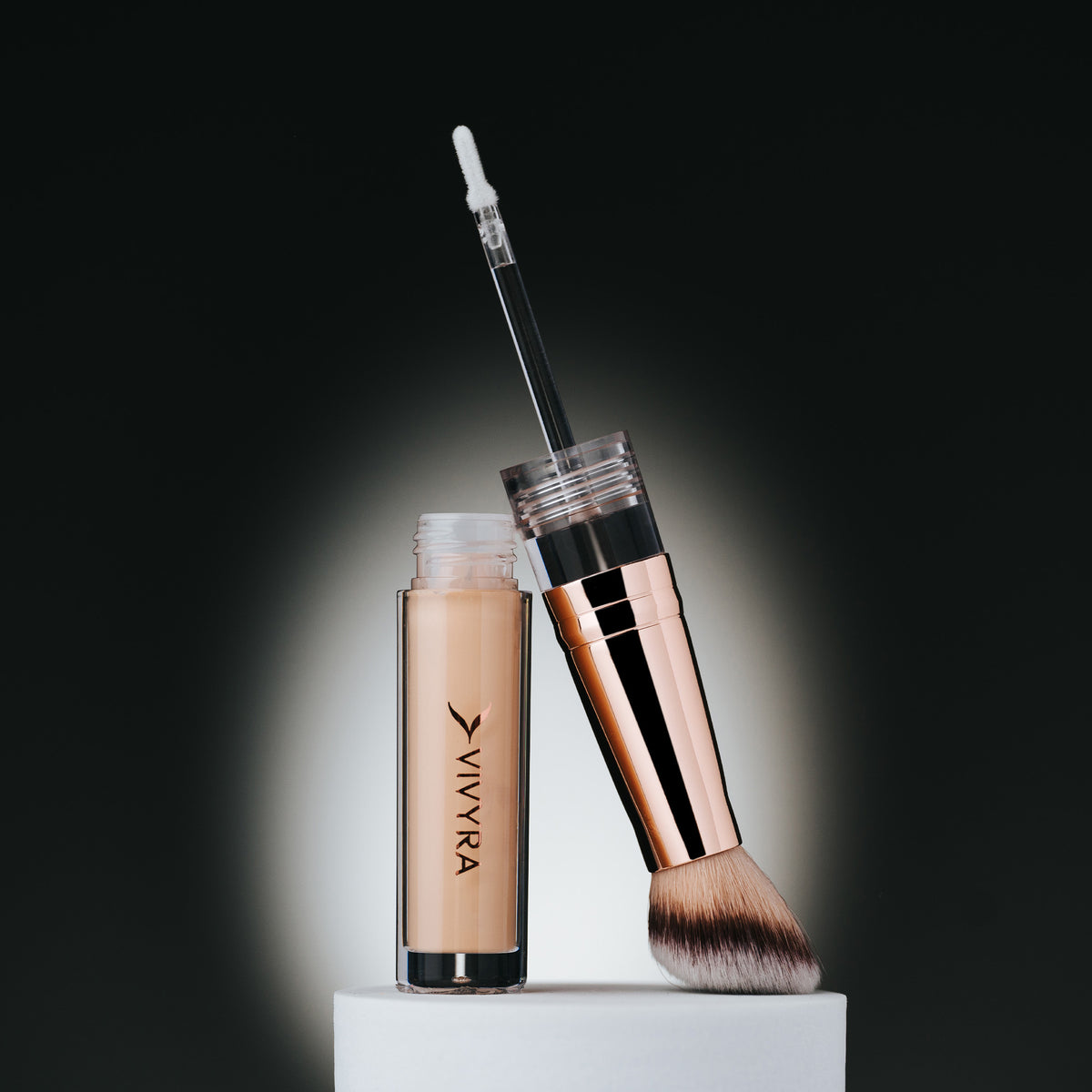 Vivyra Face and Eye Brush Duo- Anniversary Sale