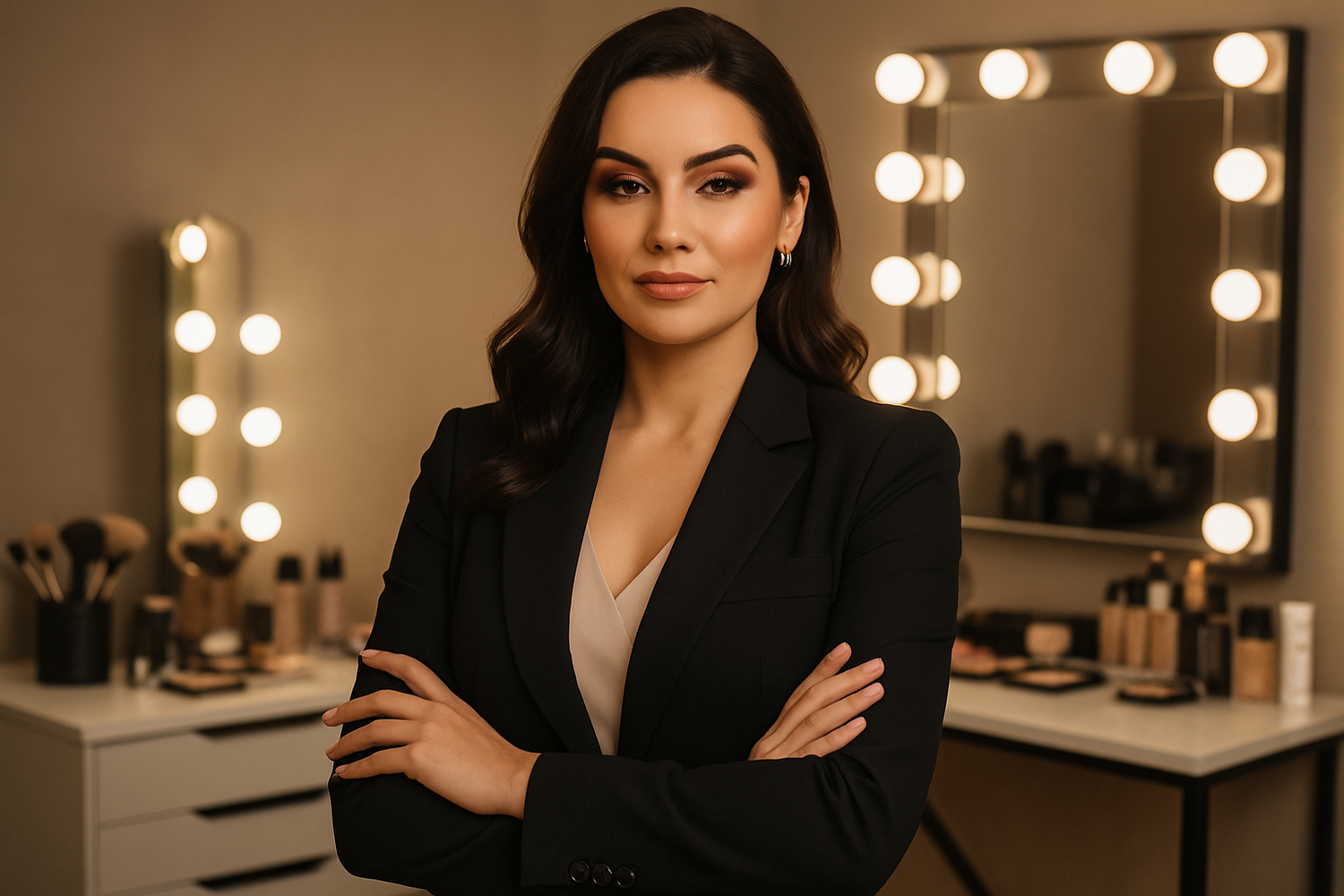 entrepreneur photo who is make up artist